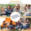 Portable Beach Blanket 4.6â€™ x 6.6â€™ Waterproof Foldable Camping Rug Pocket Sandproof Picnic Mat for Camping Picnic Hiking Grass Travel